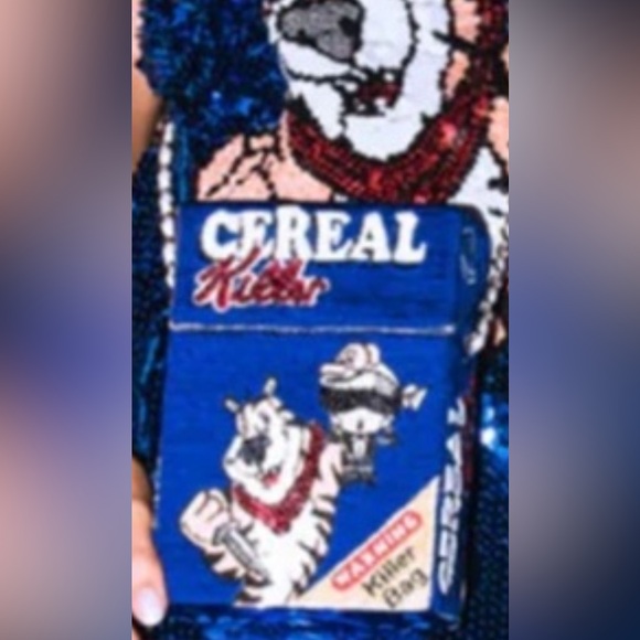 House of Mua Mua Sequin handbag bag - Picture 2 of 2